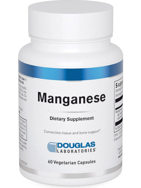 Douglas Labs, Manganese, 60 Vegetarian Capsules