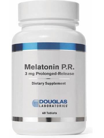 Douglas Labs, Melatonin PR, 3 mg, 60 tabs
