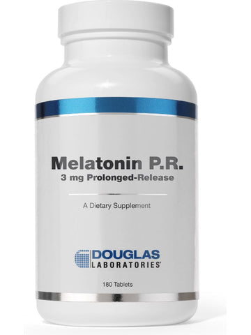 Douglas Labs, Melatonin PR 3 mg, 180 tabs
