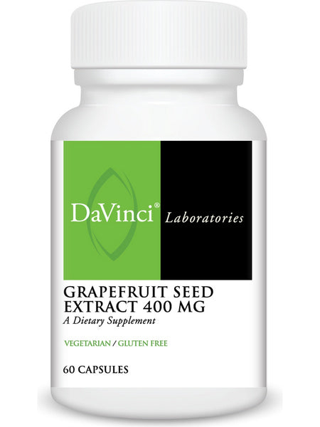 DaVinci Laboratories of Vermont, Grapefruit Seed Extract 400 MG, 60 Capsules
