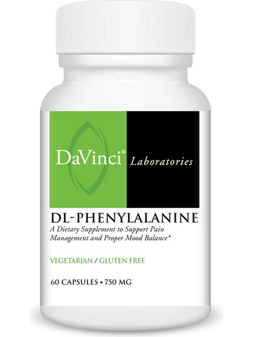 DaVinci Laboratories of Vermont, DL-Phenylalanine, 60 Capsules