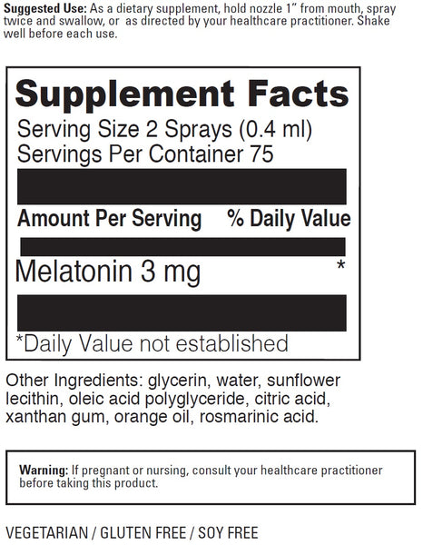 DaVinci Laboratories, Liposomal Melatonin Spray, 30 ml
