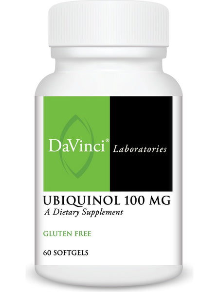DaVinci Laboratories of Vermont, Ubiquinol 100 MG, 60 Softgels