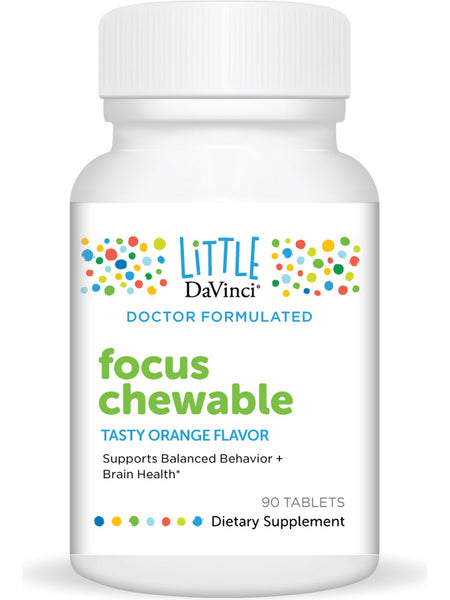Little DaVinci, focus chewable, 90 Chewable Tablets