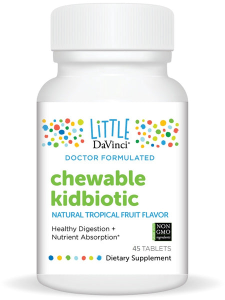 Little DaVinci, Chewable Kidbiotic, 45 Chewable Tablets