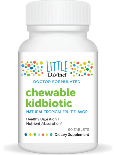 Little DaVinci, Chewable Kidbiotic, 90 Chewable Tablets