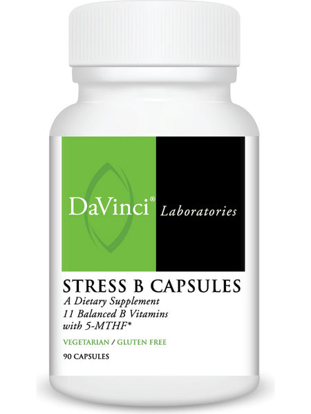 DaVinci Laboratories of Vermont, Stress B Capsules, 90 Capsules