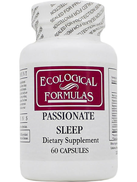 Ecological Formulas, Passionate Sleep, 60 Capsules