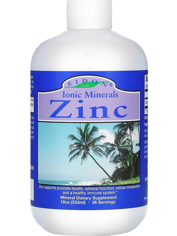 Eidon Ionic Minerals, Zinc, 18 oz (533 ml)