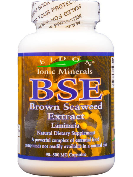 Eidon Ionic Minerals, BSE, Brown Seaweed Extract, 90 Capsules