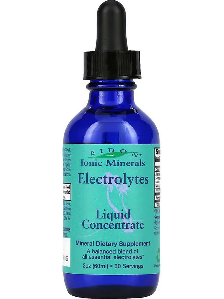 Eidon Ionic Minerals, Electrolytes, Liquid Concentrate, 2 oz (60ml)
