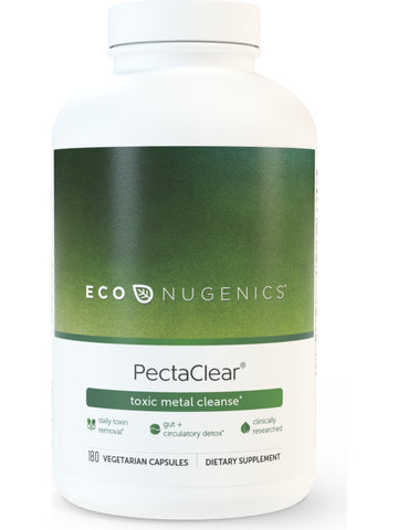 Econugenics, PectaClear Detox Formula, 180 vegicaps