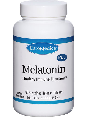 EuroMedica, Melatonin, 10mg, 60 Tablets
