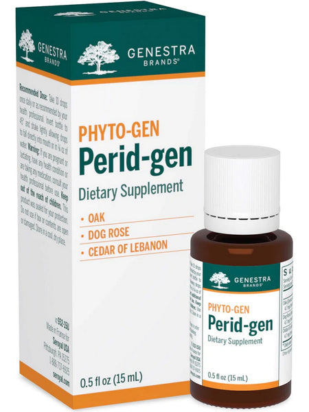 Genestra, PHYTO-GEN Perid-gen Dietary Supplement, 0.5 fl oz