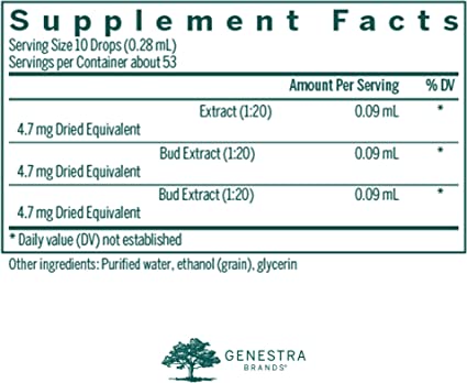 Genestra, PHYTO-GEN Defense-gen Dietary Supplement, 0.5 fl oz