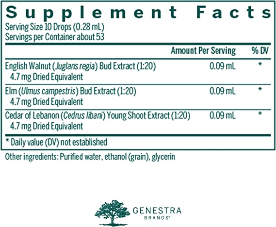 Genestra, PHYTO-GEN Skn-gen Dietary Supplement, 0.5 fl oz