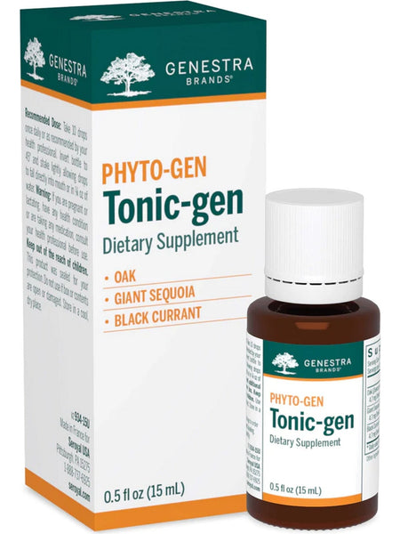 Genestra, PHYTO-GEN Tonic-gen Dietary Supplement, 0.5 fl oz
