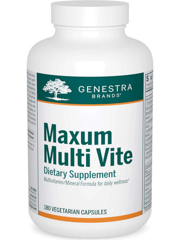 Genestra, Maxum Multi Vite Dietary Supplement, 180 Vegetarian Capsules