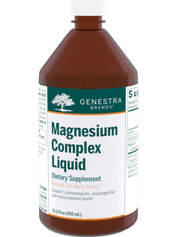 Genestra, Magnesium Complex Liquid Dietary Supplement, 15.2 fl oz