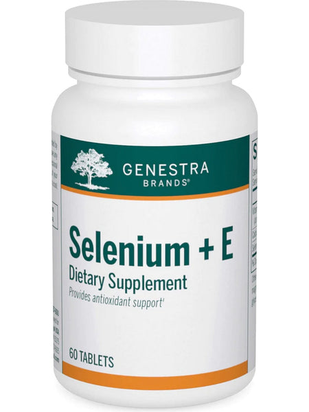 Genestra, Selenium + E Dietary Supplement, 60 Tablets