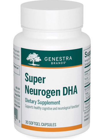 Genestra, Super Neurogen DHA Dietary Supplement, 30 Softgel Capsules