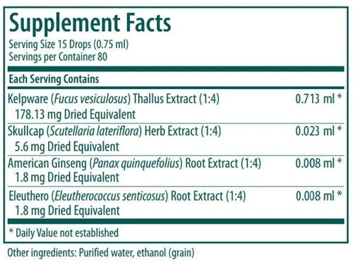 Genestra, Kelp Combination #1 Herbal Supplement, 2 fl oz