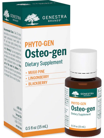 Genestra, PHYTO-GEN Osteo-gen Dietary Supplement, 0.5 fl oz