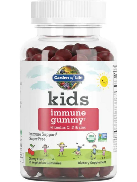 Garden of Life, Kids Immune Gummy Cherry, 60 Gummies