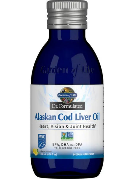 Garden of Life, Dr. Formulated, Alaskan Cod Liver Oil, Lemon, 6.76 fl oz