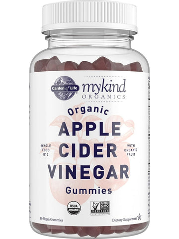 Garden of Life, MyKind Organics, Organic Apple Cider Vinegar Gummies, 60 Vegan Gummies