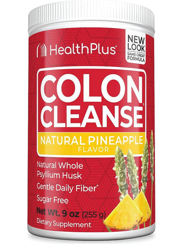 Health Plus, Colon Cleanse, Natural Pineapple, 9 oz