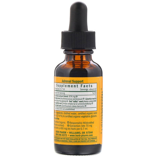 Herb Pharm, Adrenal Support, 1 fl oz