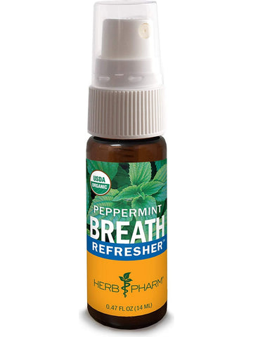 Herb Pharm, Breath Refresher: Peppermint, 0.47 fl oz