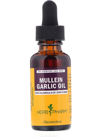 Herb Pharm, Mullein Garlic Oil, 1 fl oz