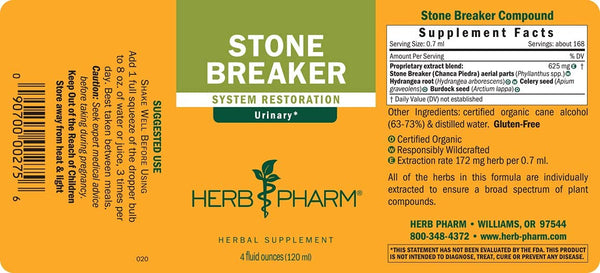 Herb Pharm, Stone Breaker, 4 fl oz