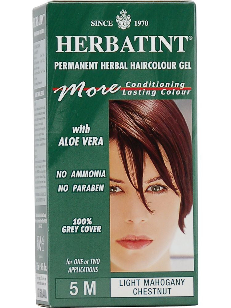 Herbatint Hair Color, Herbatint 5M, Light Mahogany Chestnut