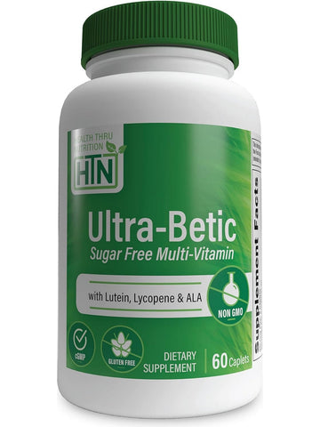 Health Thru Nutrition, Ultra-Betic Sugar Free Multi-Vitamin, 60 Caplets
