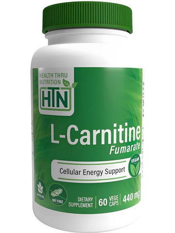 Health Thru Nutrition, L-Carnitine Fumarate 440 mg, 60 VegeCaps