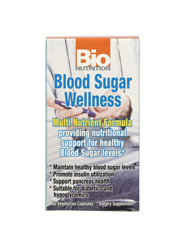 Bio Nutrition, Blood Sugar Wellness, 60 vegicaps