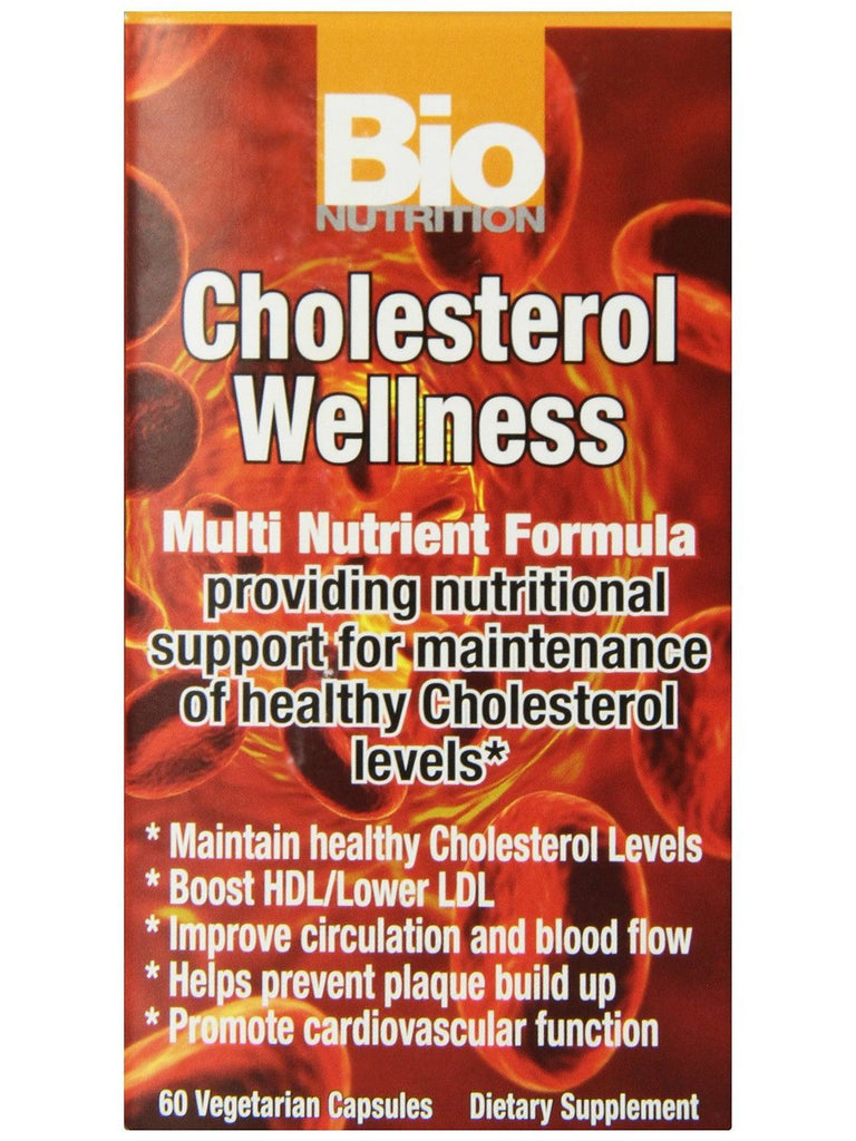 Bio Nutrition, Cholesterol Wellness, 60 vegicaps