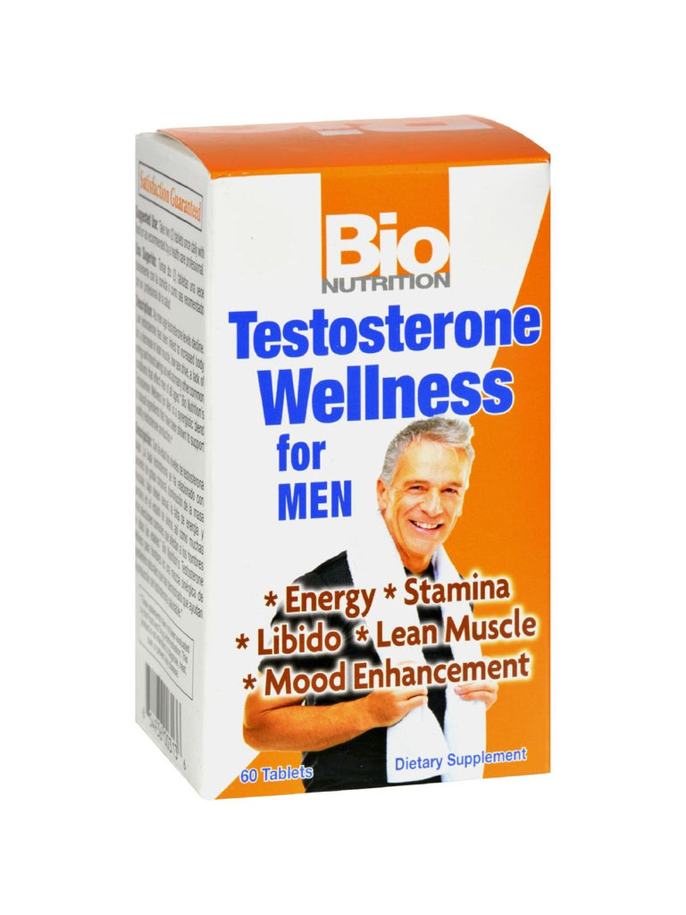 Bio Nutrition, Testosterone Wellness, 60 tabs