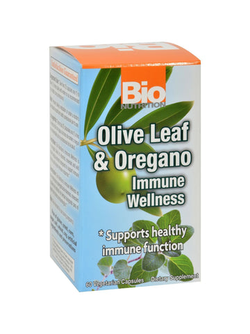 Bio Nutrition, Immune Wellness (Olive & Oregano), 60 vegicaps