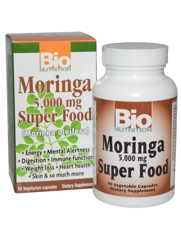 Bio Nutrition, Moringa Super Food, 90 vegicaps
