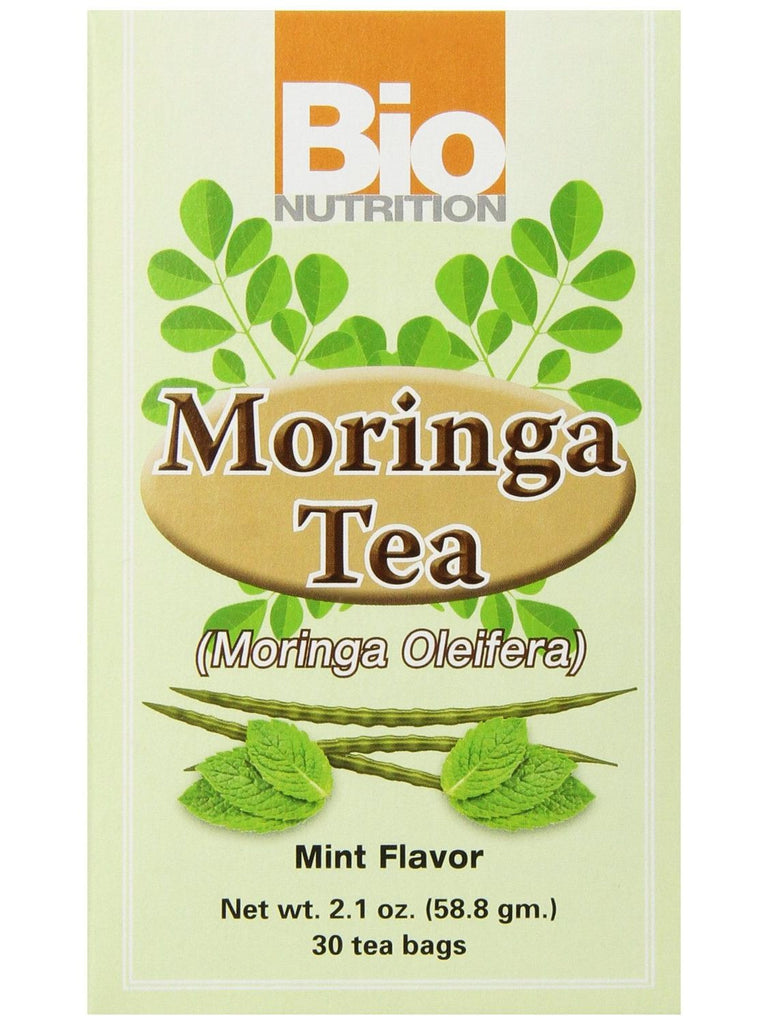 Bio Nutrition, Moringa Tea Mint, 30 bags