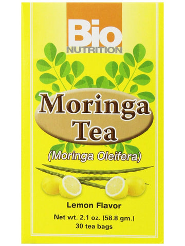 Bio Nutrition, Moringa Tea Lemon, 30 bags
