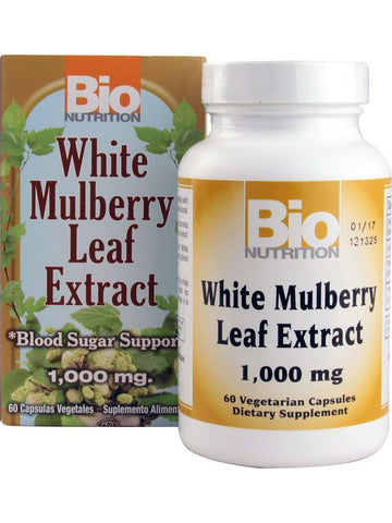 Bio Nutrition, White Mulberry Leaf Extract, 60 vegicaps