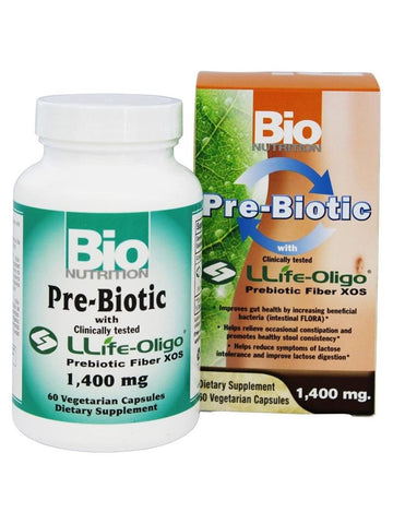 Bio Nutrition, Pre-Biotic Fiber with Llife-Oligo, 60 vegicaps