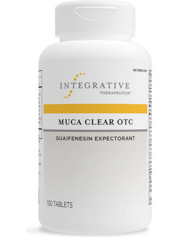 Integrative Therapeutics, Muca Clear OTC, 100 tablets