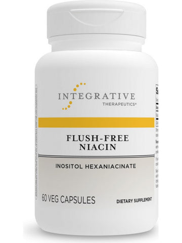 Integrative Therapeutics, Niacin (Flush-Free), 60 veg capsules