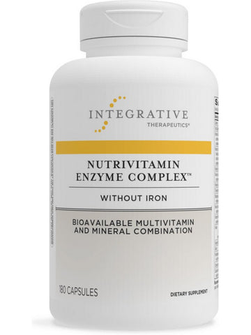 Integrative Therapeutics, NutriVitamin Enzyme Complex™ without Iron, 180 capsules